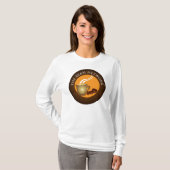 De Bean Network Dames Hoodie T-shirt (Voorkant volledig)
