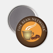 De Bean Network keukenmagneet Magneet (Voorkant / Achterkant)