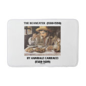 De Beaneater (1580-1590) van Annibale Carracci Badmat (Voorkant)