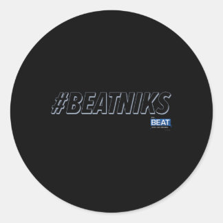 De beat met Ari Melber Beatniks MSNBC Ronde Sticker