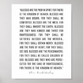 De Beatitudes Poster (Voorkant)