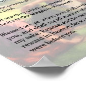 De Beatitudes Poster (Hoek)