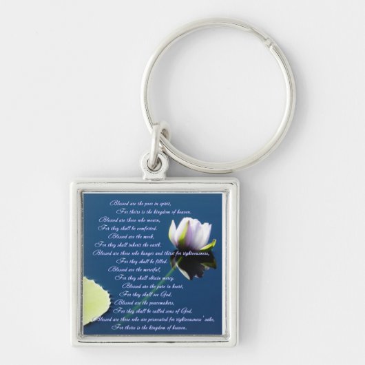 De Beatitudes Sleutelhanger (Voorkant)
