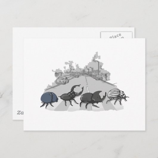 De Beatles Briefkaart (Voorkant / Achterkant)