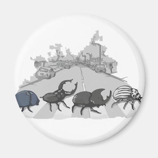 De Beatles Magneet (Voorkant)