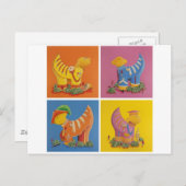 De Beatles Sgt Pepper Briefkaart (Voorkant / Achterkant)