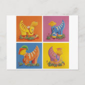 De Beatles Sgt Pepper Briefkaart (Voorkant)