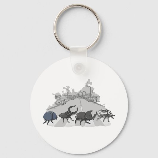 De Beatles Sleutelhanger (Voorkant)