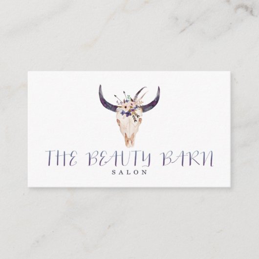 De Beauty Barn - aangepaste Visitekaartjes Afsprakenkaartje (Voorkant)