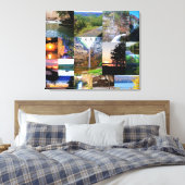 DE BEAUTY VAN ITHACA, NEW YORK CANVAS PRINT (Insitu (Slaapkamer))