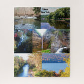 DE BEAUTY VAN ITHACA, NEW YORK LEGPUZZEL (Verticaal)