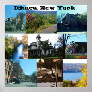 DE BEAUTY VAN ITHACA, NEW YORK POSTER