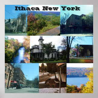 DE BEAUTY VAN ITHACA, NEW YORK POSTER