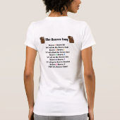 De Beaver Song T-shirt (Achterkant)