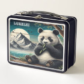 De beboste baars van panda: bamboe verwennerij (Voorkant)