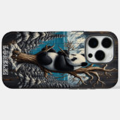 De beboste baars van Panda: Bamboo Repose Case-Mate iPhone Case (Achterkant (horizontaal))
