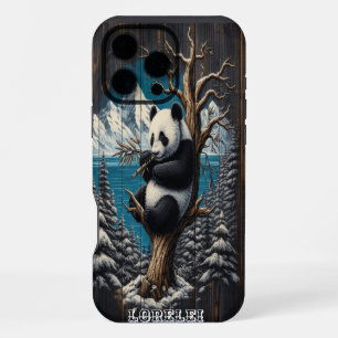 De beboste baars van Panda: Bamboo Repose iPhone 16 Pro Max Hoesje