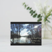 De bedachtzame ziel.. briefkaart (Staand voorkant)