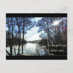 De bedachtzame ziel.. briefkaart