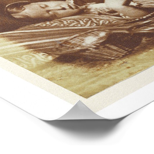 De Bedfellows, c.1843-47 (bedrukt papier van Poster (Hoek)