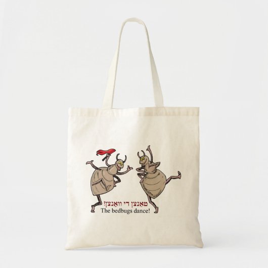 De bedinsecten dansen! tote bag (Voorkant)