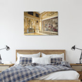 De bedkamer van Louis XIV Canvas Afdruk (Insitu (Slaapkamer))