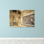 De bedkamer van Louis XIV Canvas Afdruk (Insitu (Houten vloer))