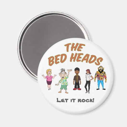 De bedkoppen magneet (Voorkant / Achterkant)