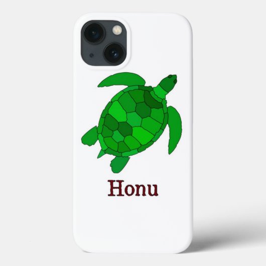 De bedreigde groene Hawaiiaanse Zee schildpad Case-Mate iPhone Case (Achterkant)