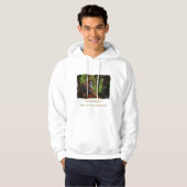 De bedreigde Orangutans Primate Wildlife Art T-Shi Hoodie (Voorkant volledig)
