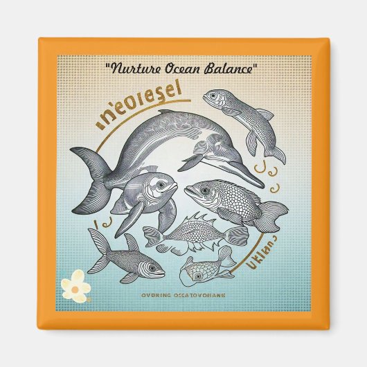 De bedreigde Pareltjes van de oceaan Magneet (Voorkant)