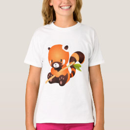 De bedreigde Rode Panda T-shirt