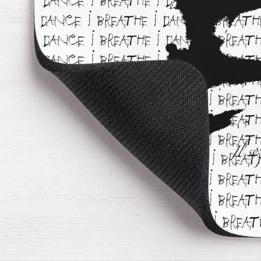 De bedreiging van de Dancer Mousepad Muismat (Hoek)