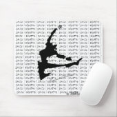 De bedreiging van de Dancer Mousepad Muismat (Met muis)