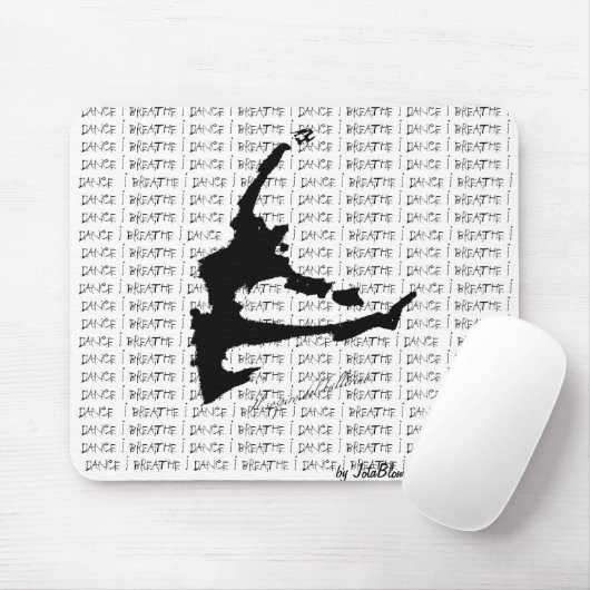 De bedreiging van de Dancer Mousepad Muismat (Met muis)