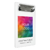 De bedrijfs Bedrijfs van het bedrijf van de douane Mini Klembord (Schuin)