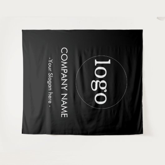 De bedrijfs van de douane achtergrond van het Bedr Wandkleed (Voorkant (horizontaal))