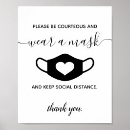 De bedrijfsveiligheid Draag een Manuscript van het Poster