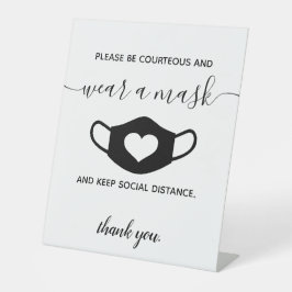 De bedrijfsveiligheid Draag een Manuscript van het Reclamebord Met Voetstuk