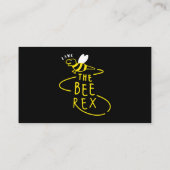 De Bee Rex Dinosaurus Sting Grappige Nieuwigheid M Visitekaartje (Achterkant)