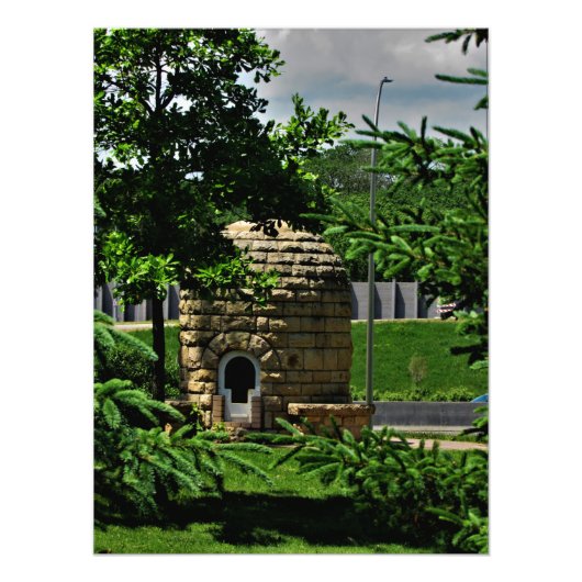 "De Beehive of Lila Way" Foto Afdruk (Voorkant)