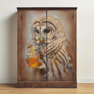 De Beekeeper Uil Decoupage Tissuepapier