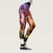 De Beenkappen van inheemse Amerikaanse Vrouwen Leggings (Rechts)
