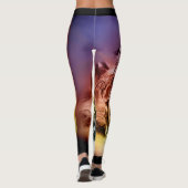 De Beenkappen van inheemse Amerikaanse Vrouwen Leggings (Achterkant)