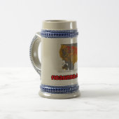 De Beer Belly of America Beer Stein Bierpul (Voorkant links)