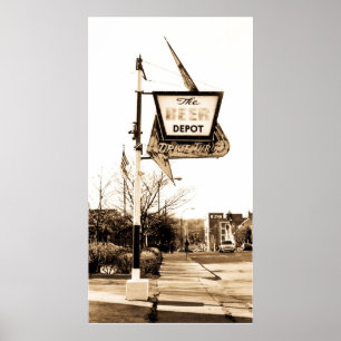 De Beer Depot Poster