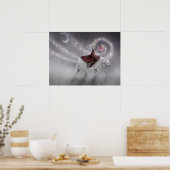 De Beer Fantastische kunst van de Journey Maiden R Poster (Keuken)