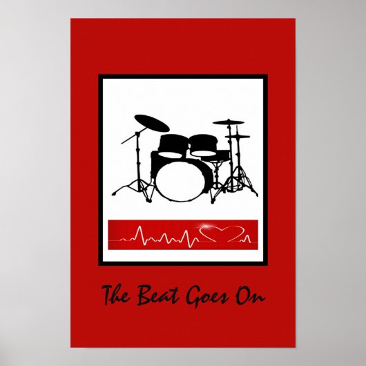 De beer gaat door poster (Voorkant)