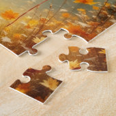 De beer met de rode ballon legpuzzel (Zijkant)