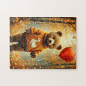 De beer met de rode ballon legpuzzel (Horizontaal)